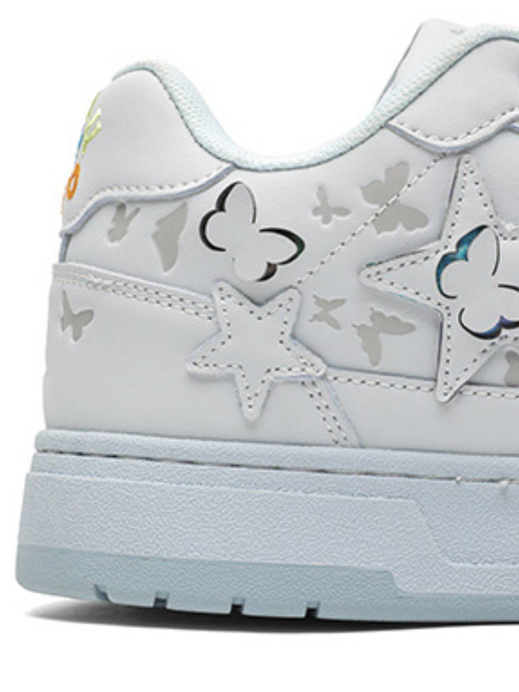 Star & Butterfly Patch Sneakers