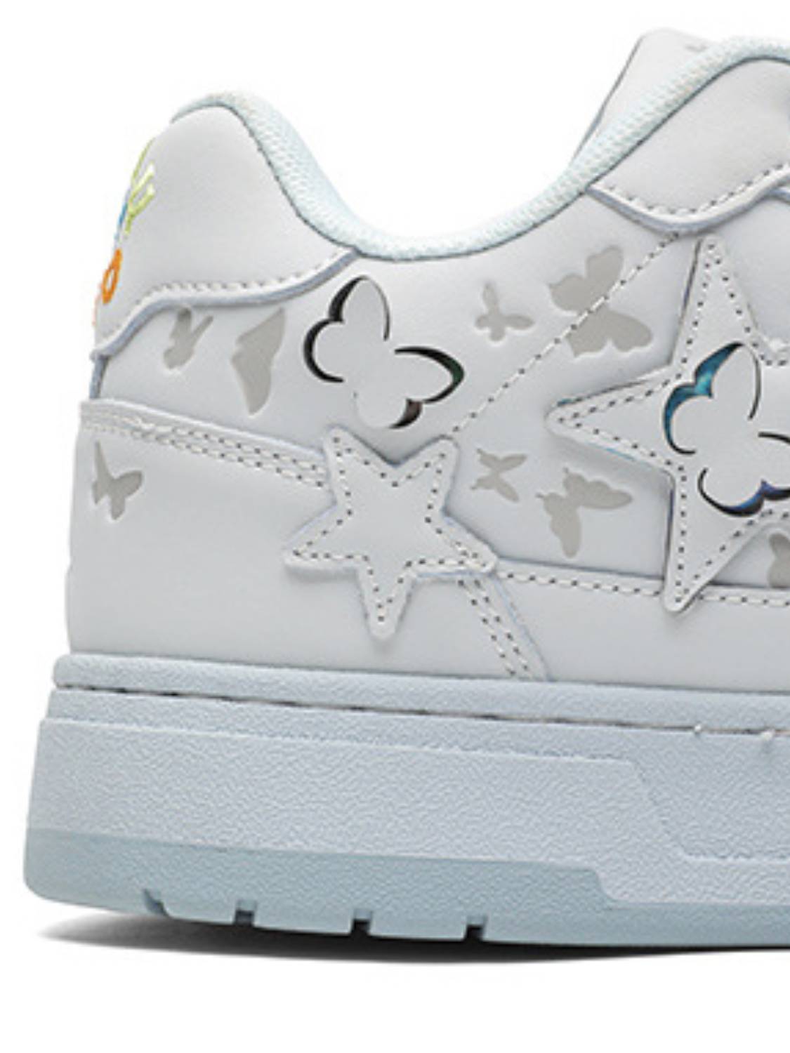 Star & Butterfly Patch Sneakers