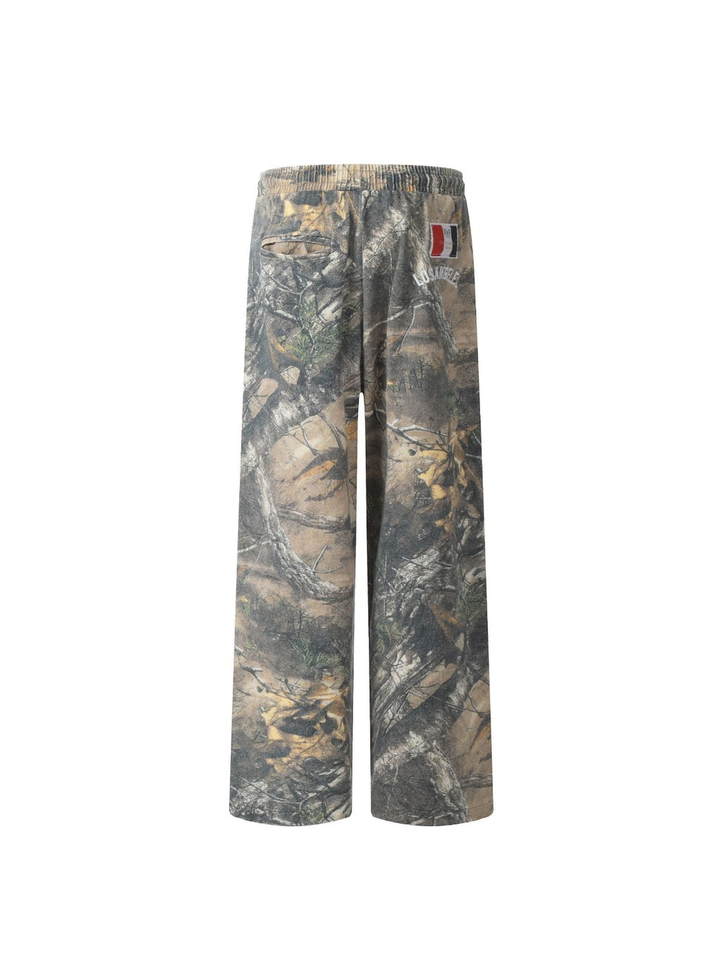 Tree Branches Digital Print Drapey Pants