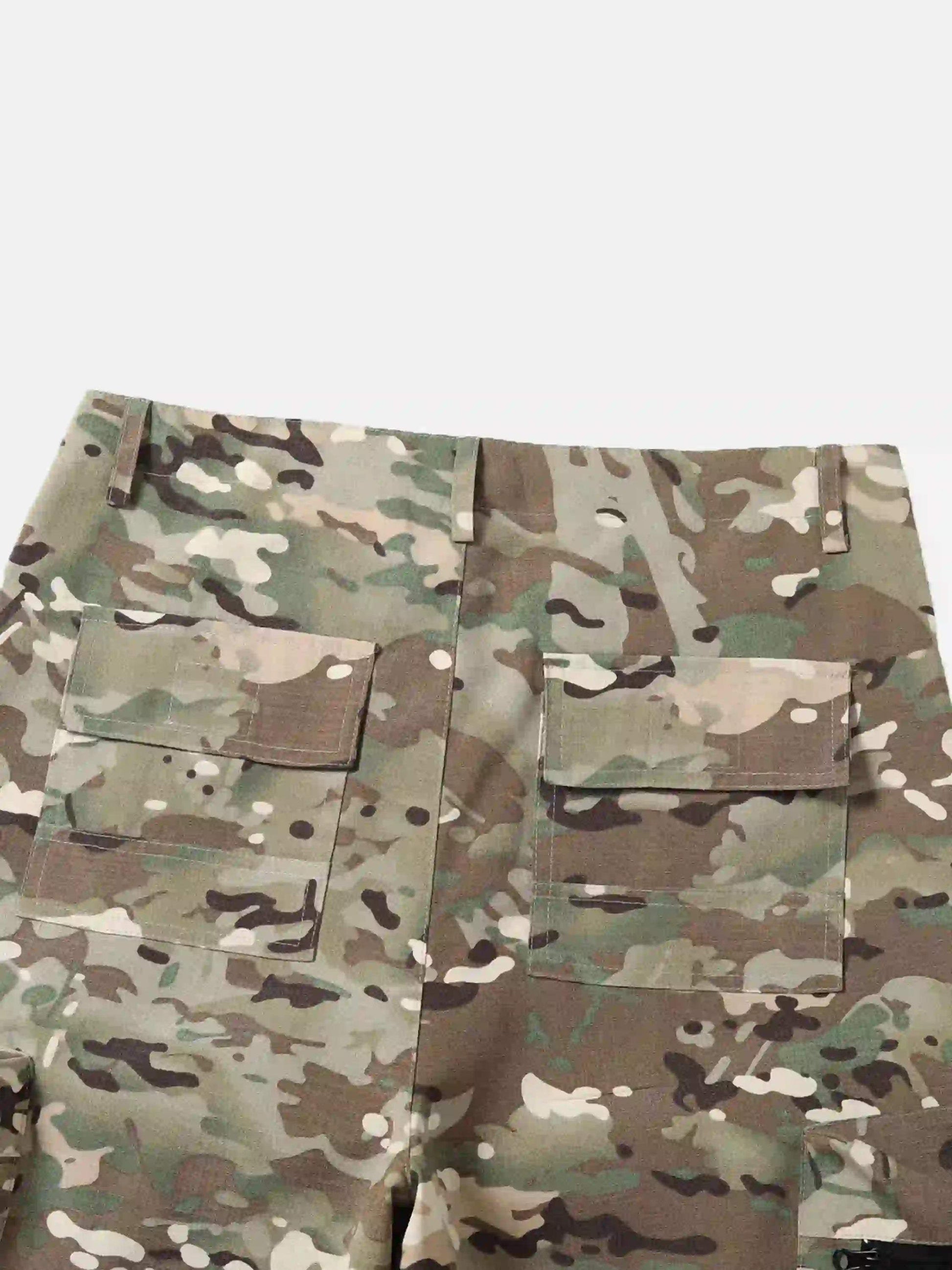 Disguisen Workwear Camouflage Hip-Hop Street Casual Pants