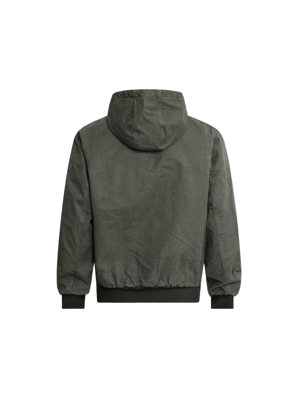 Washed Distressed Quilted Jacket