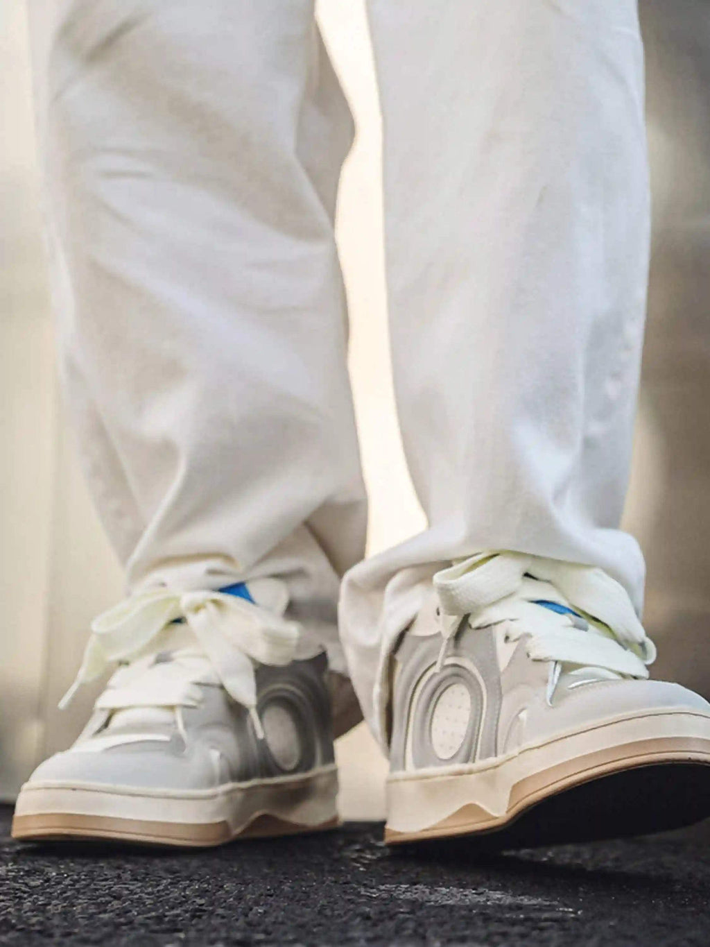 Disguisen Personalized American Hip-Hop Bread Shoes