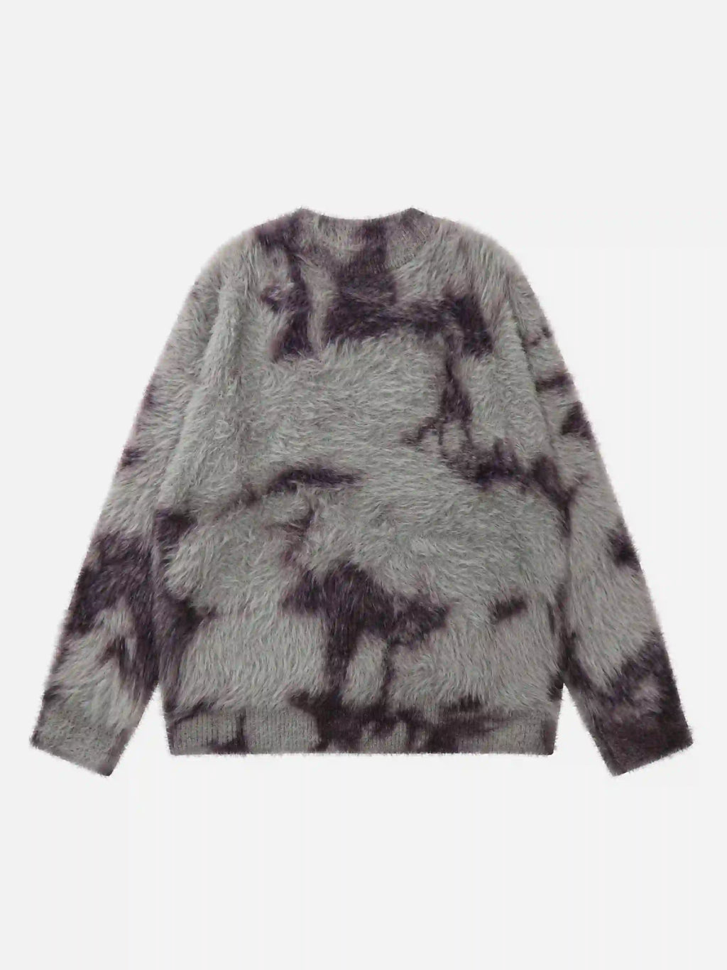 Disguisen Mohair Tie-dye Design Sweater