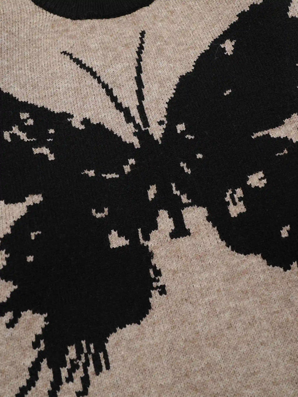 Disguisen Jacquard Butterfly Sweater