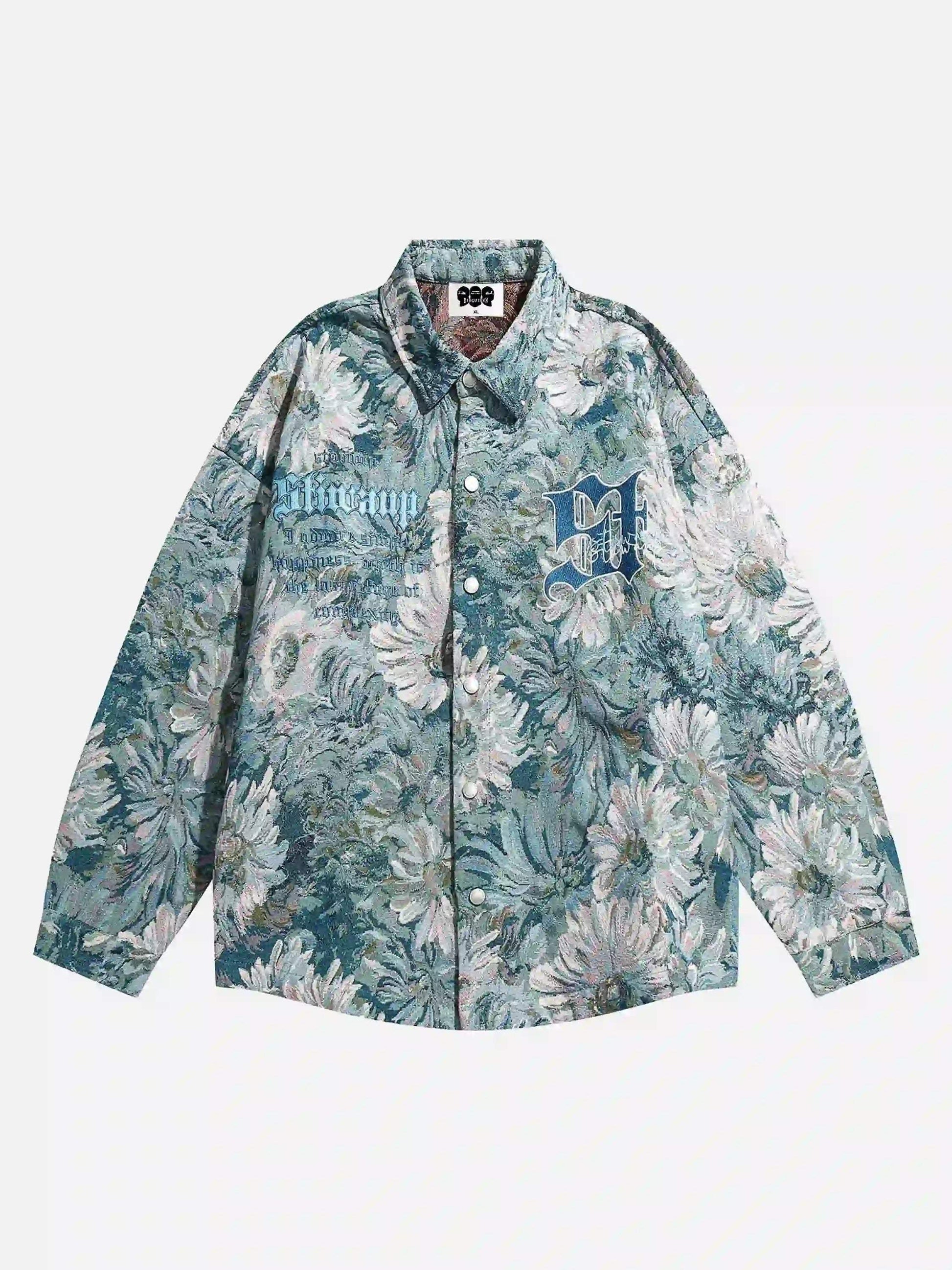Disguisen High Street Jacquard Embroidery Design Shirt