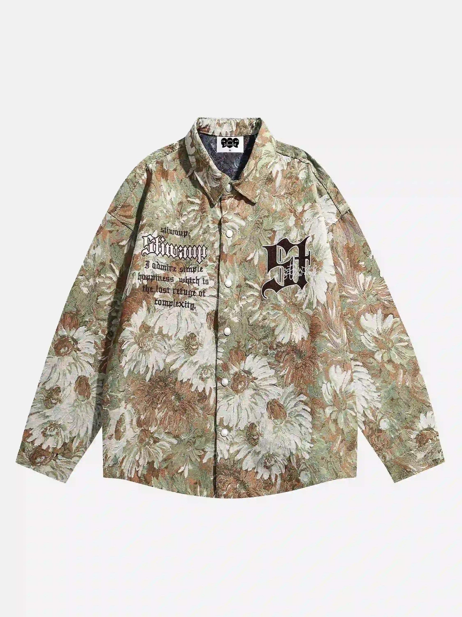 Disguisen High Street Jacquard Embroidery Design Shirt