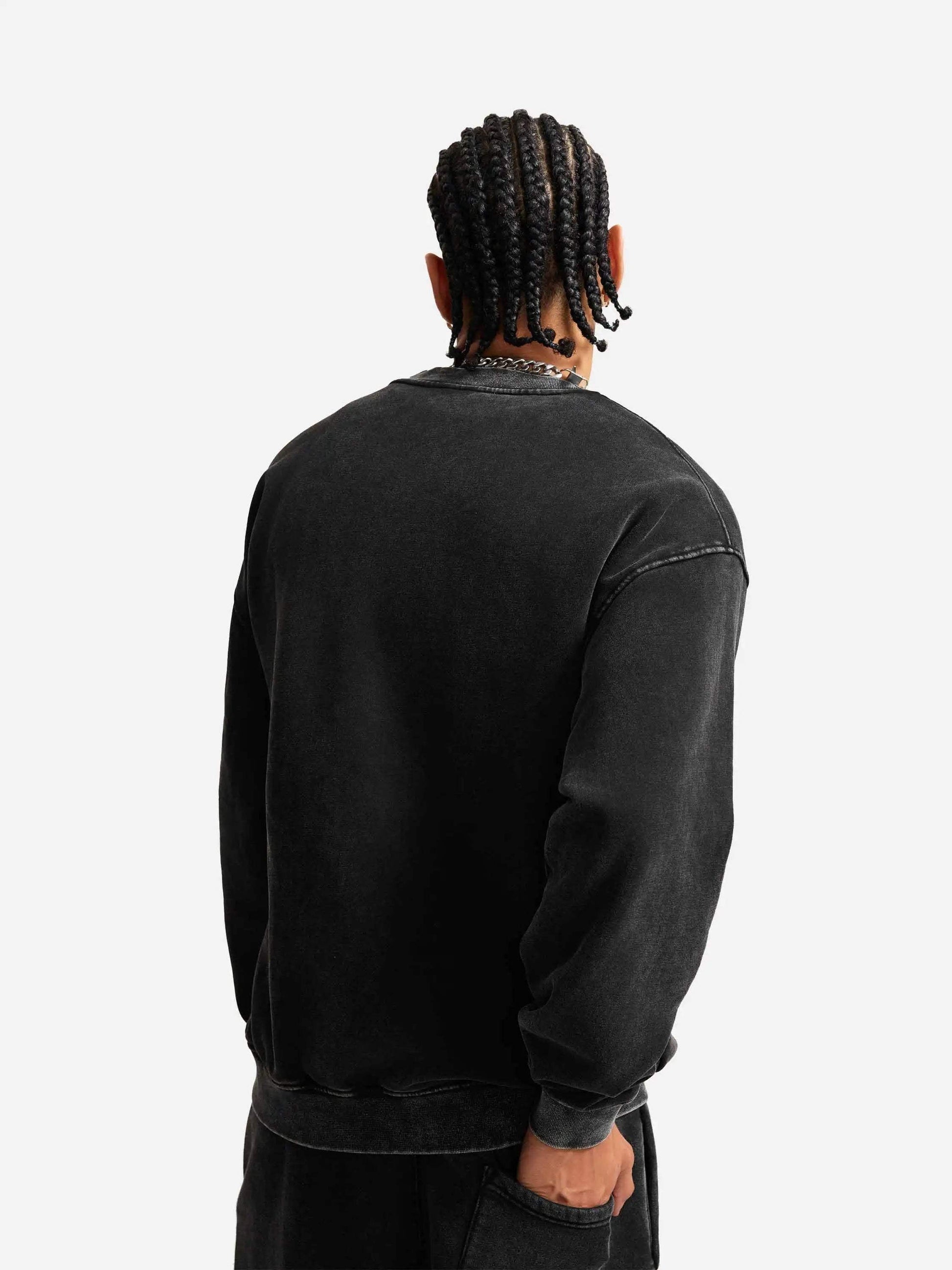 Disguisen Interesting Retro Fleece Sweatshirt