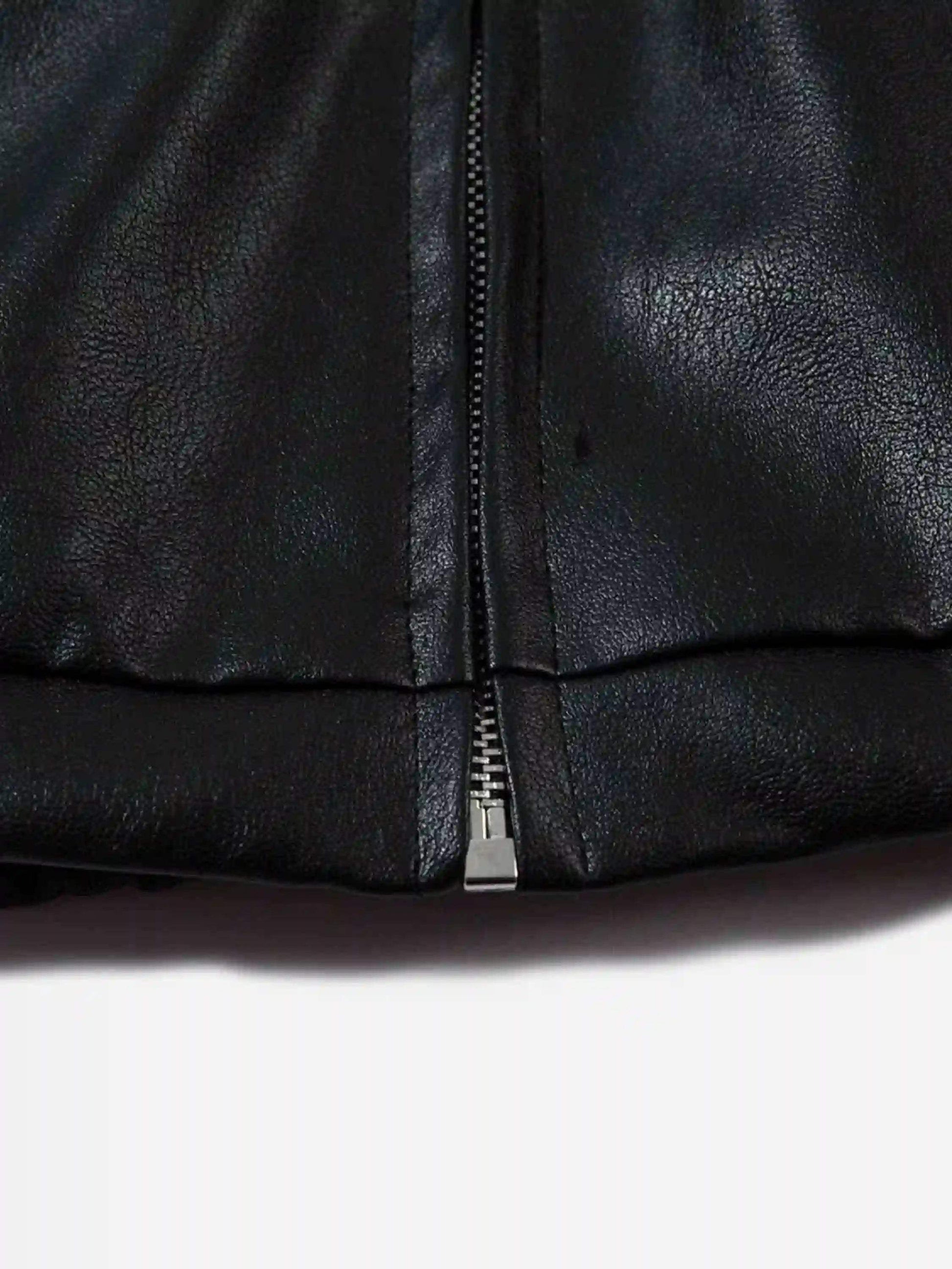 Stitching Pu Motorcycle Jacket