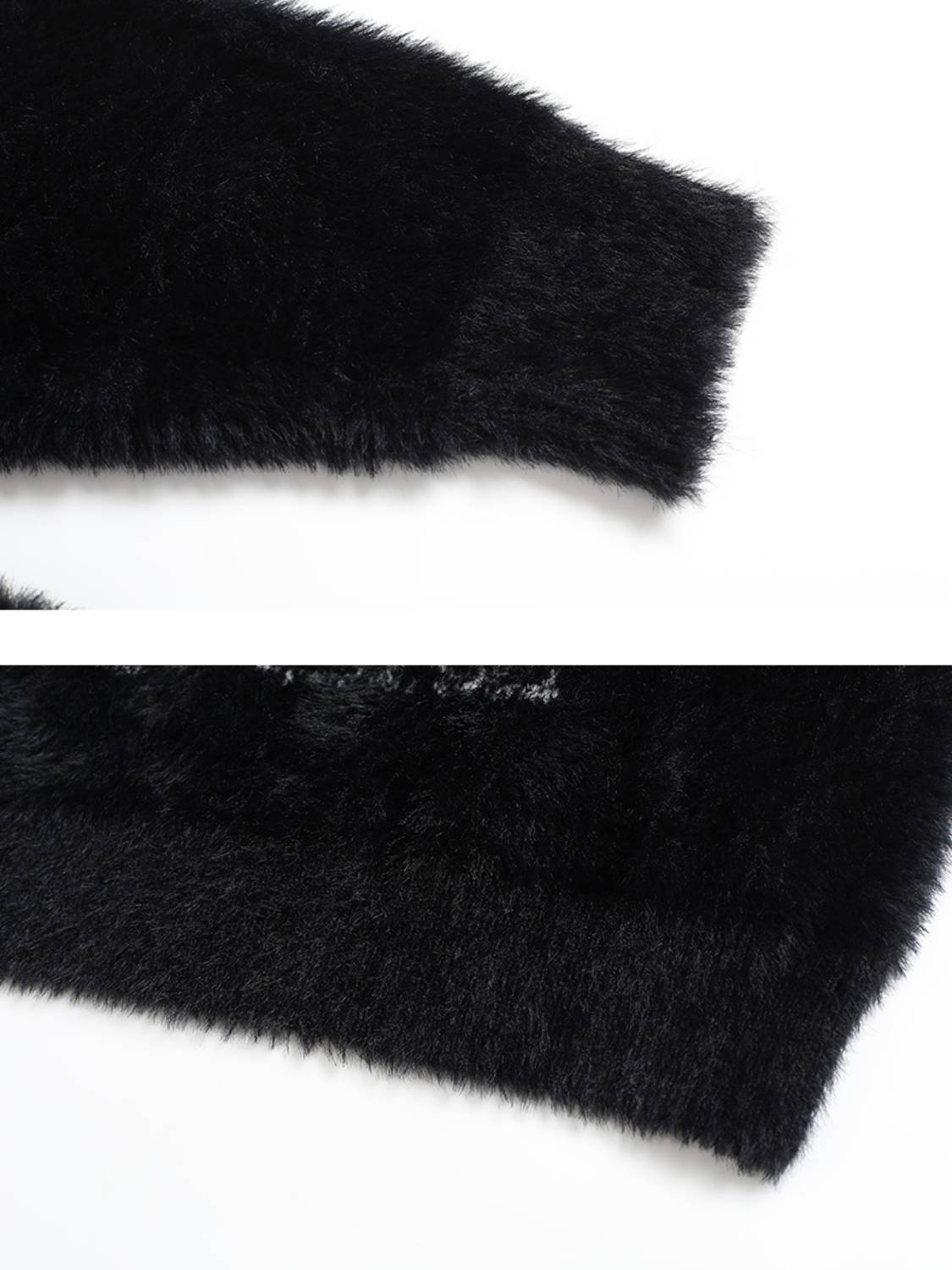 Lazy Style Plus Velvet Print Sweater