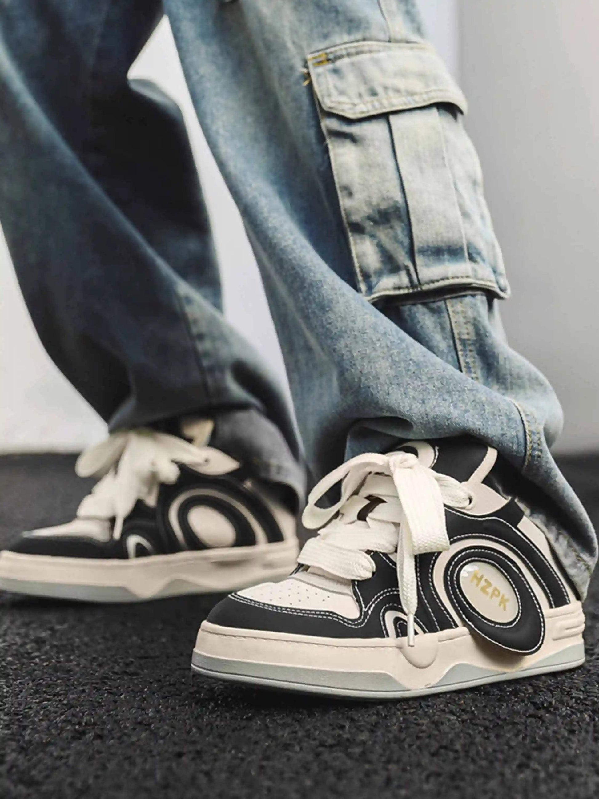 Disguisen Personalized American Hip-Hop Bread Shoes