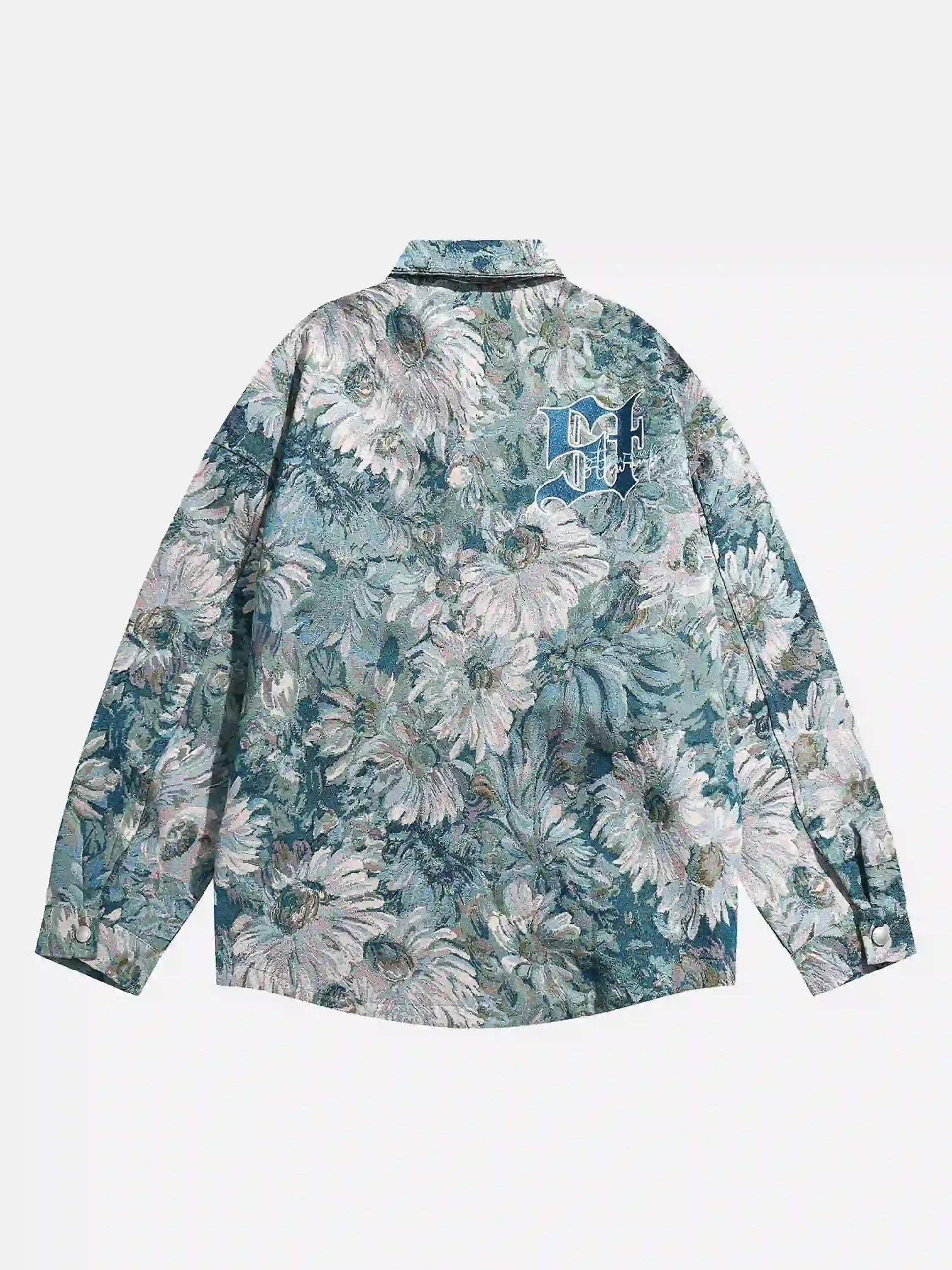 Disguisen High Street Jacquard Embroidery Design Shirt