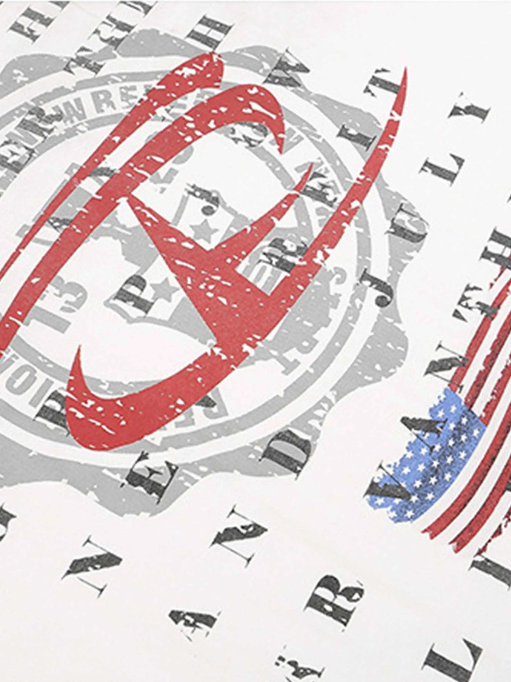 Disguisen Vintage Fake Two-piece Long-Sleeve T-shirt