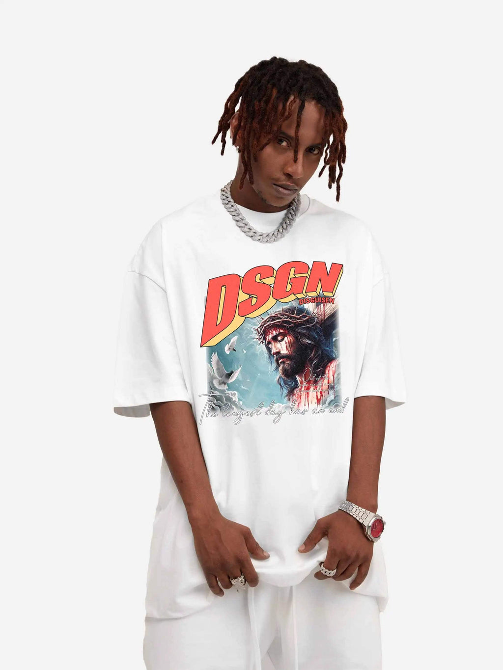 Disguisen Peace Jesus Hip Hop T-Shirt