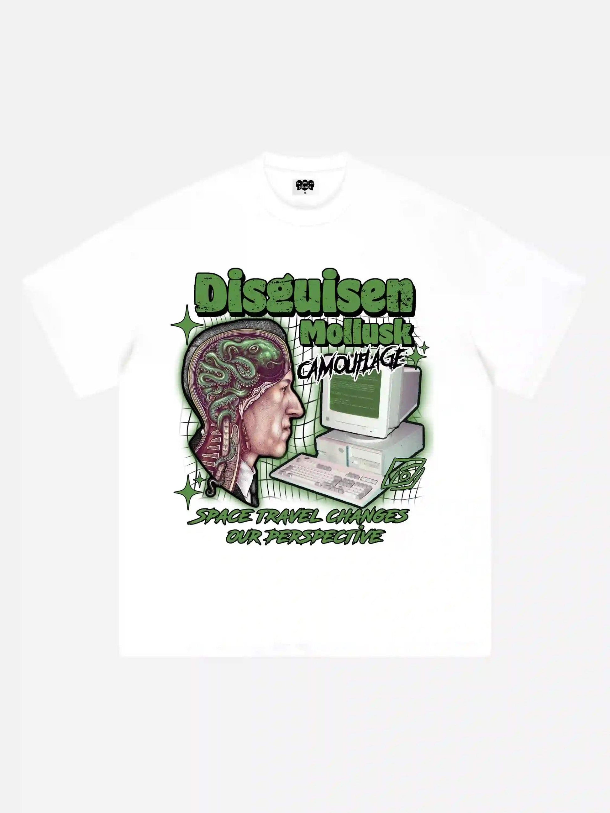 Disguisen Fun Portrait Loose T-Shirt