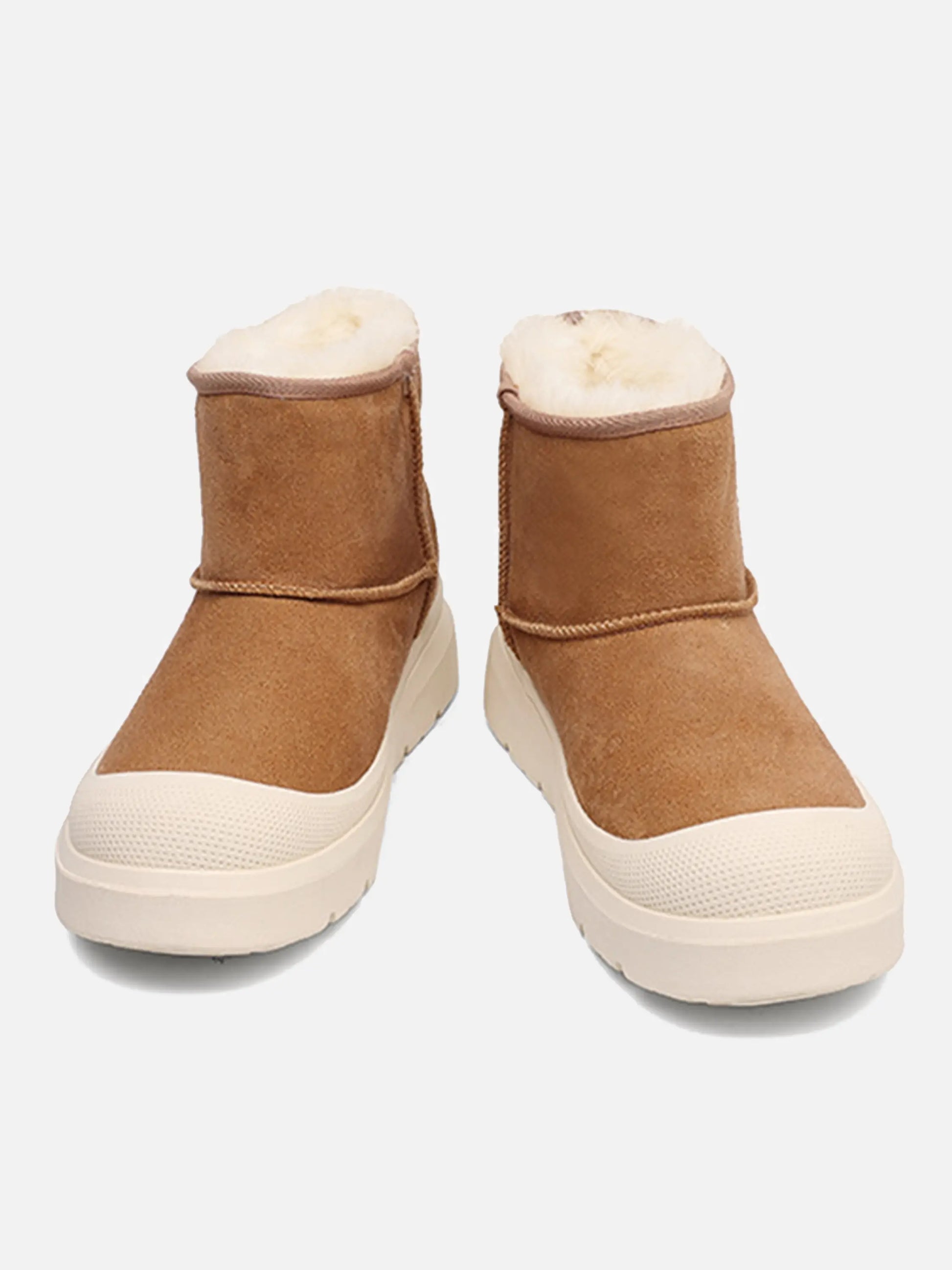 Plush Warm High-top Chunky Boots