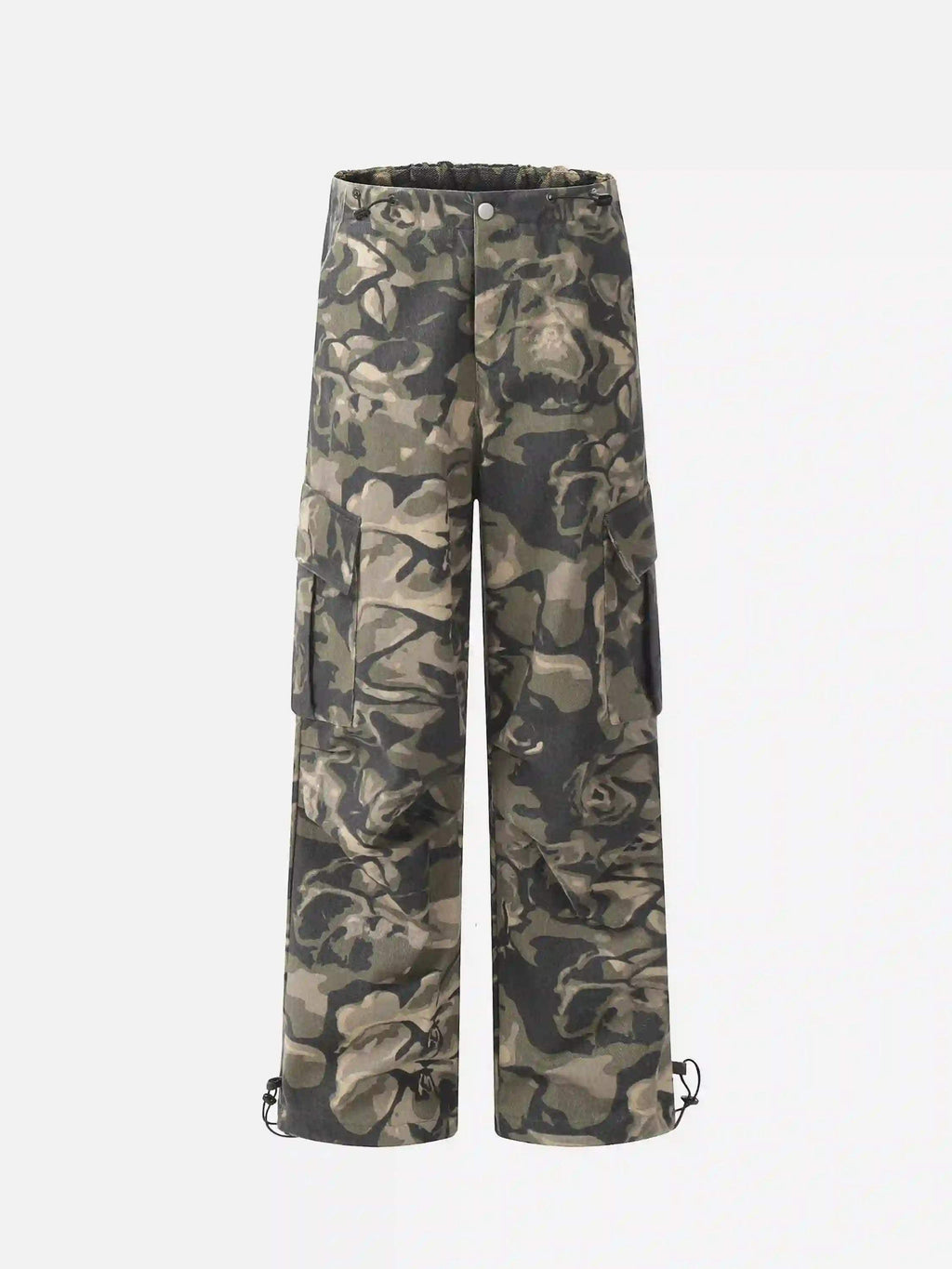 Disguisen Camouflage Multi-Pocket Work Pants