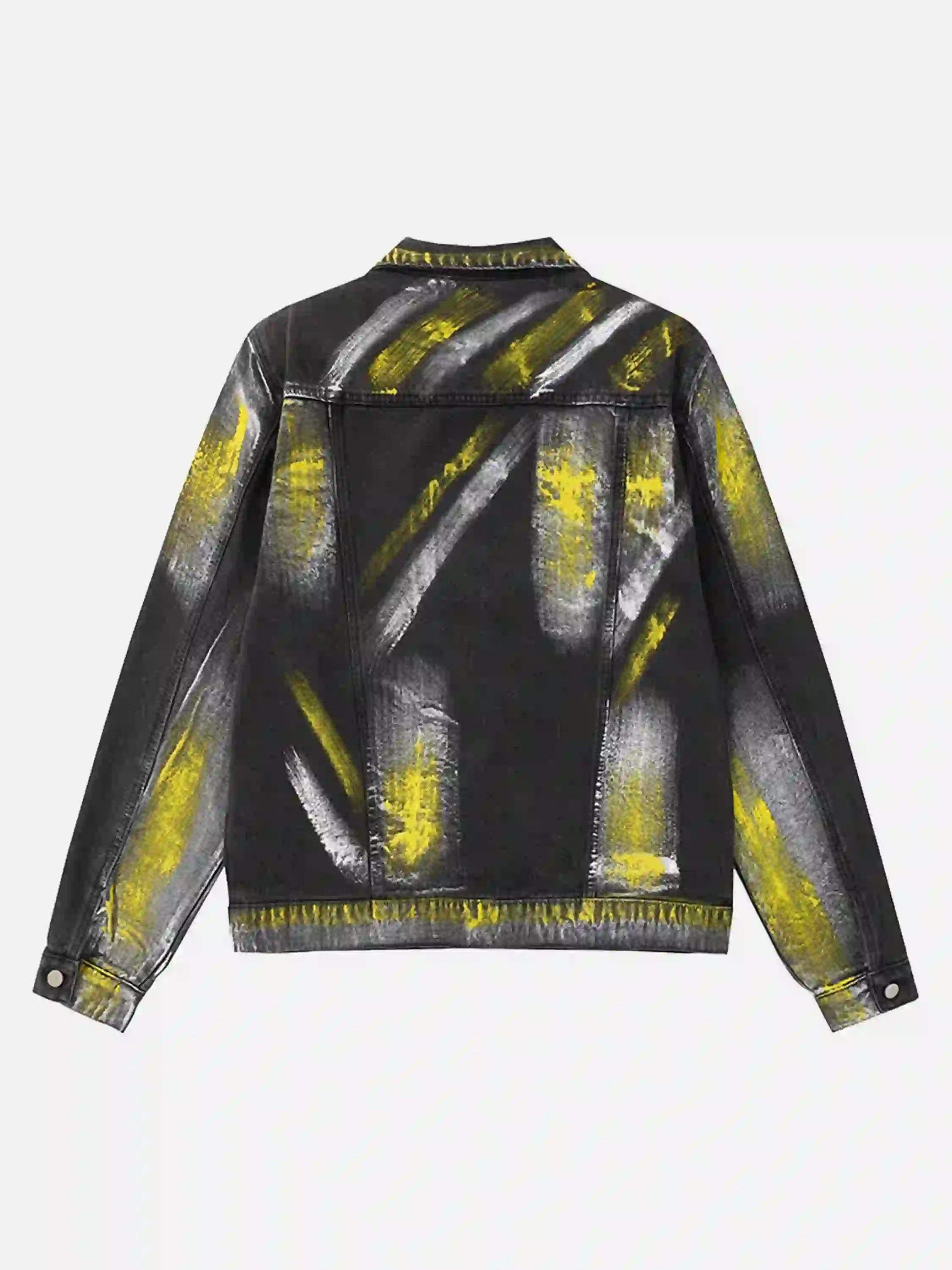Disguisen Hand Painted Dirty Street Jacket