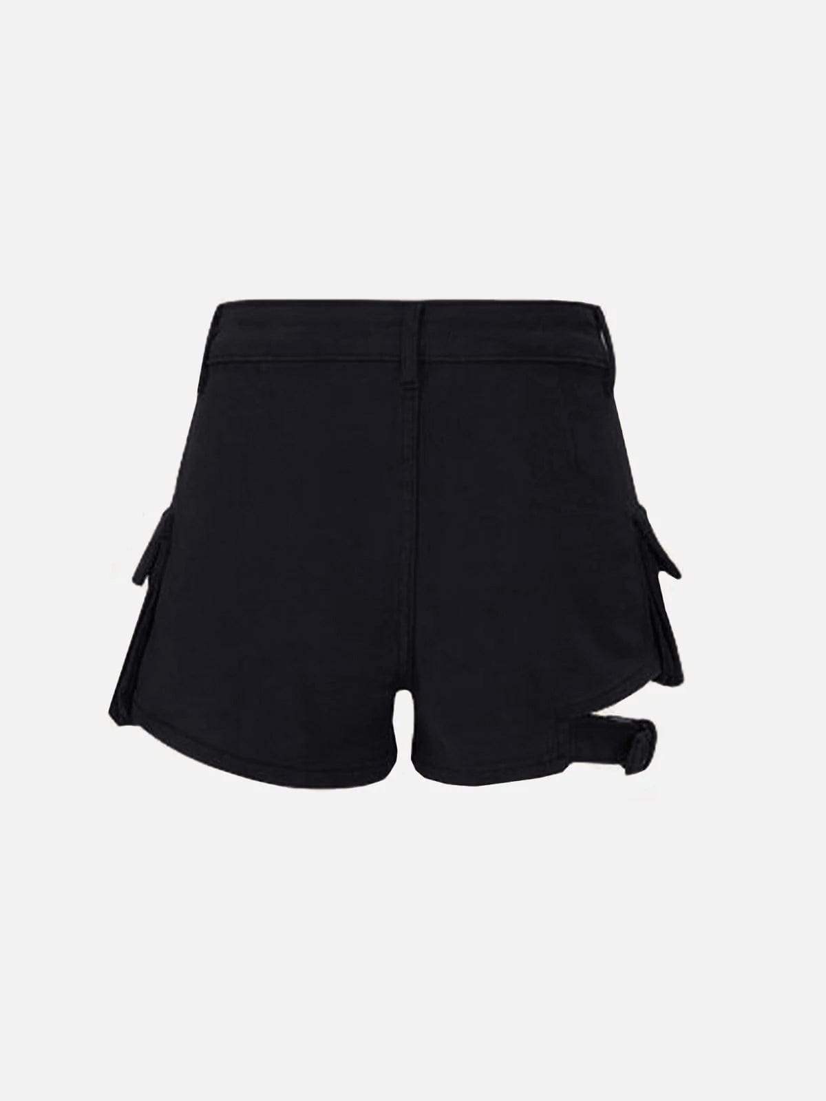 Disguisen Multi-Pocket Strappy Shorts