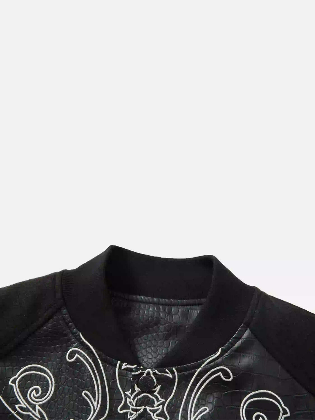 Disguisen Hip Hop Gothic Embroidered Baseball Jacket