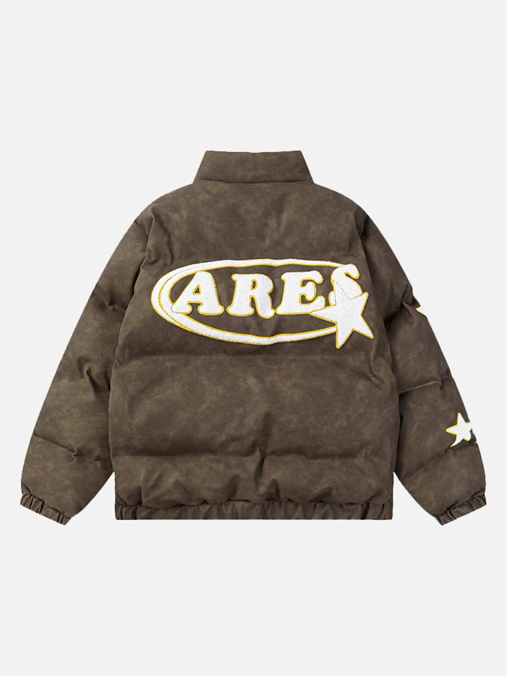 Disguisen American Hip-Hop Towel Embroidered Star Coat