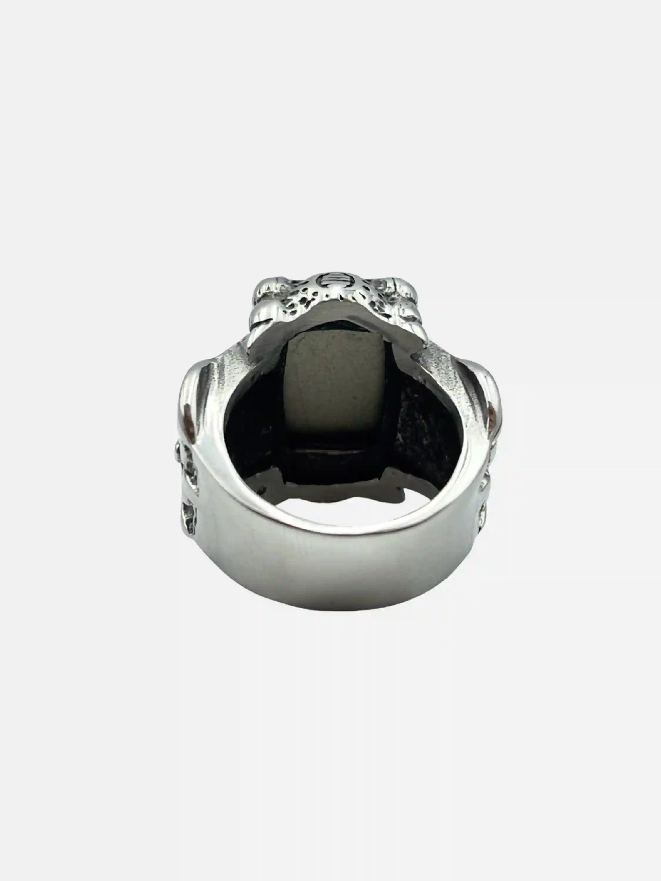 Carved Ruby Ring