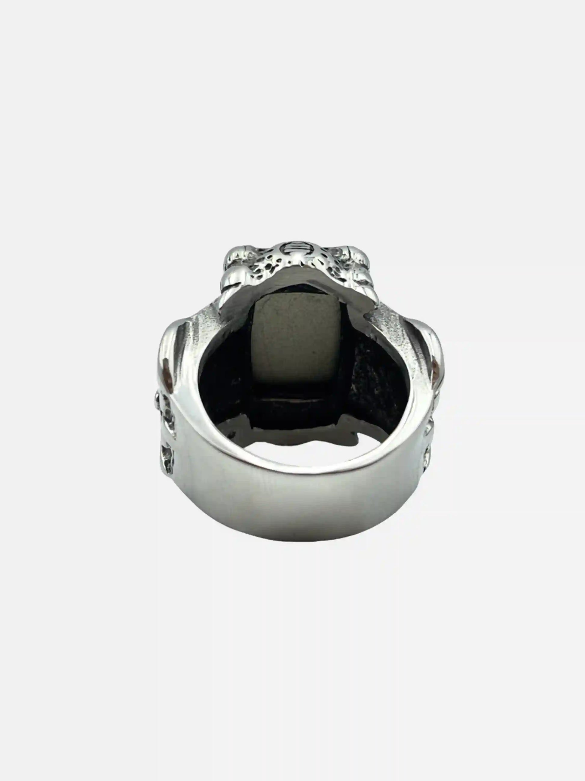 Carved Ruby Ring
