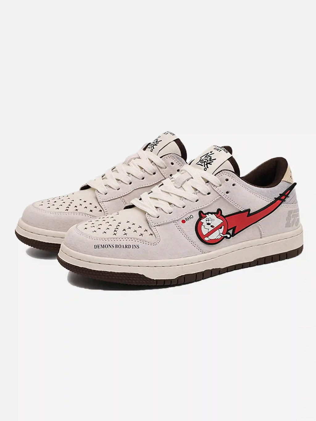 Disguisen Street Suede Little Devil Skateboard Sneakers