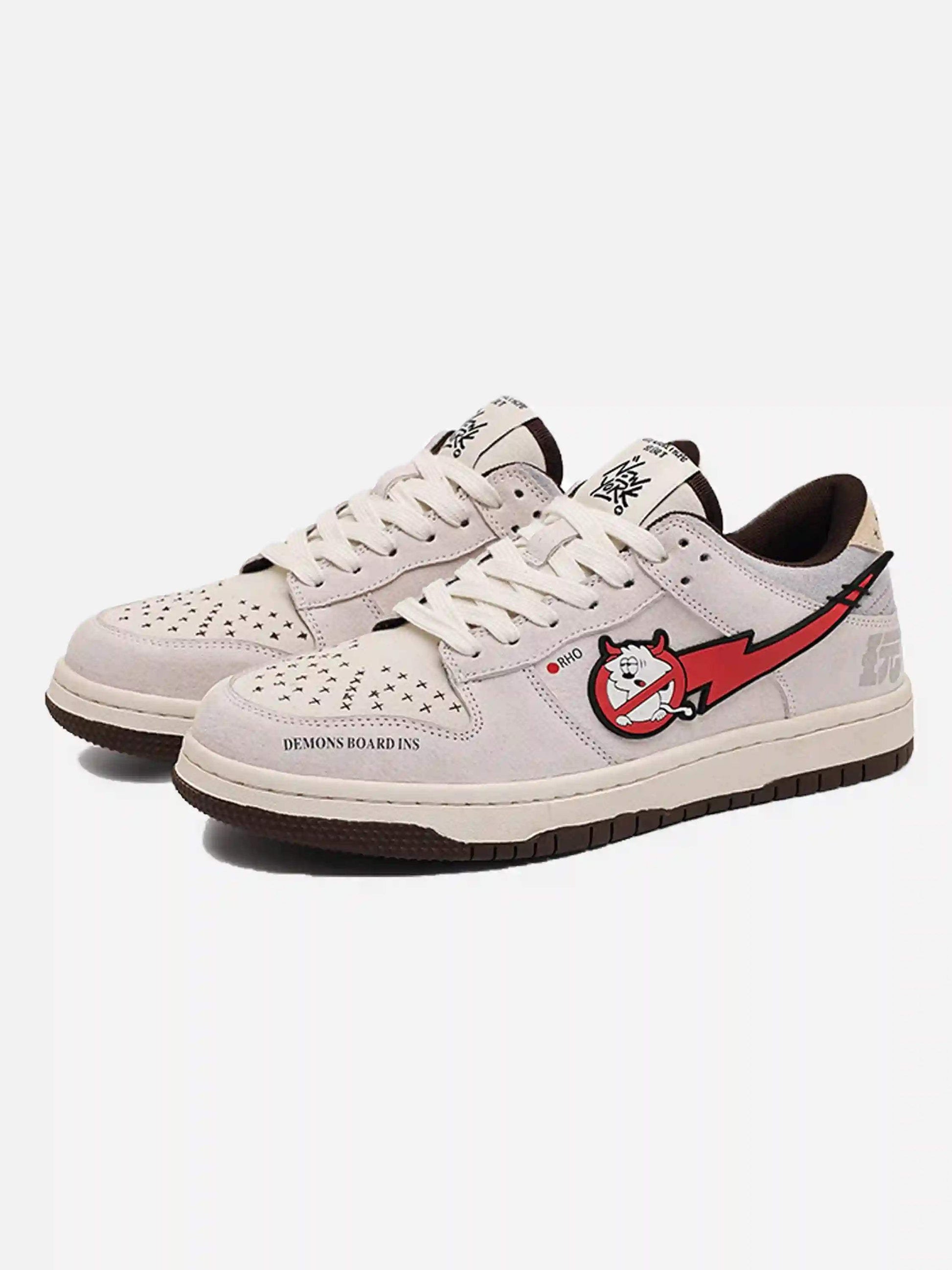 Disguisen Street Suede Little Devil Skateboard Sneakers