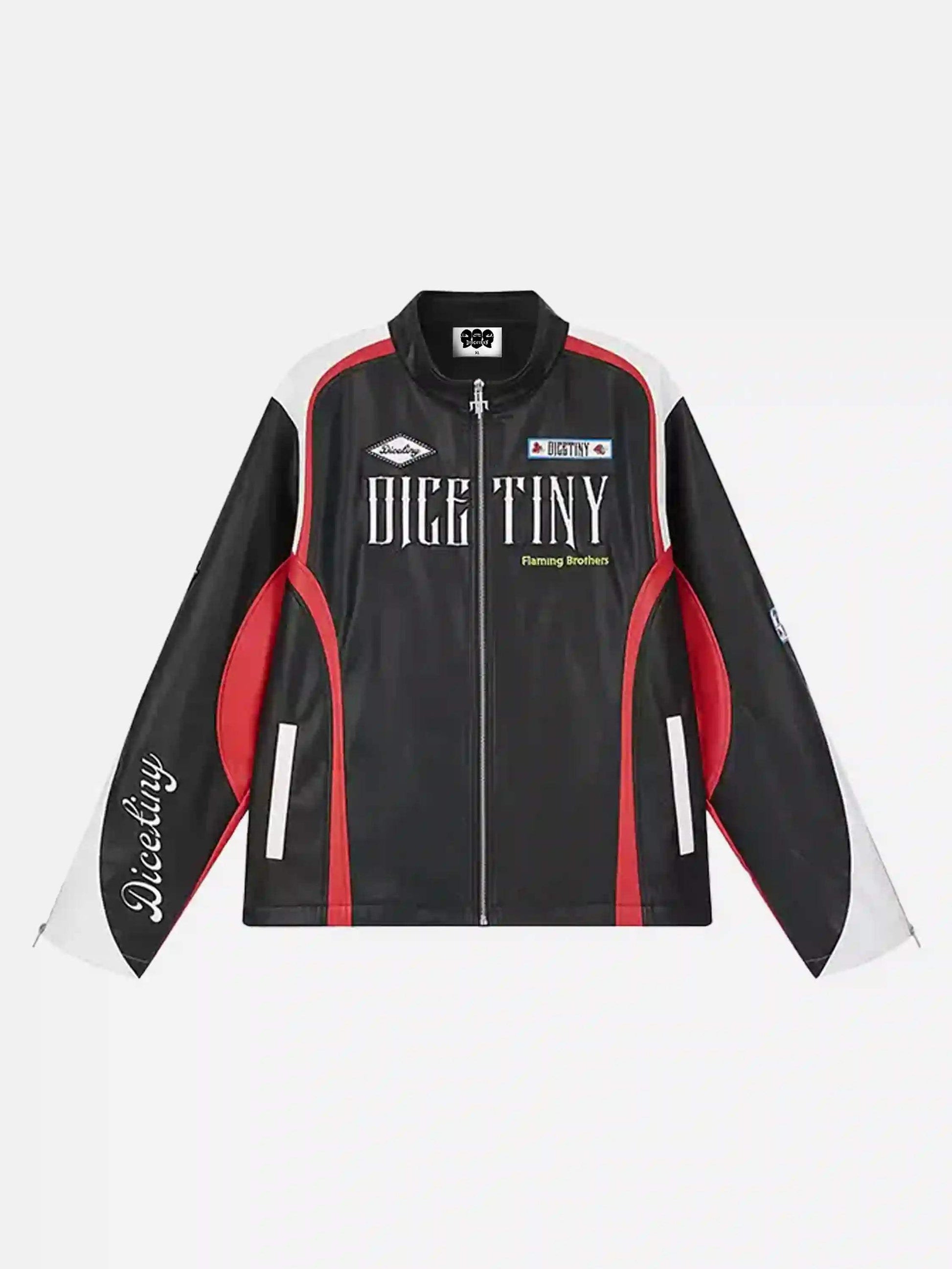 Disguisen American Hip-Hop Motorcycle Coach Jacket
