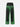 Disguisen Hip-Hop Green Hand-Painted Dirty Jeans
