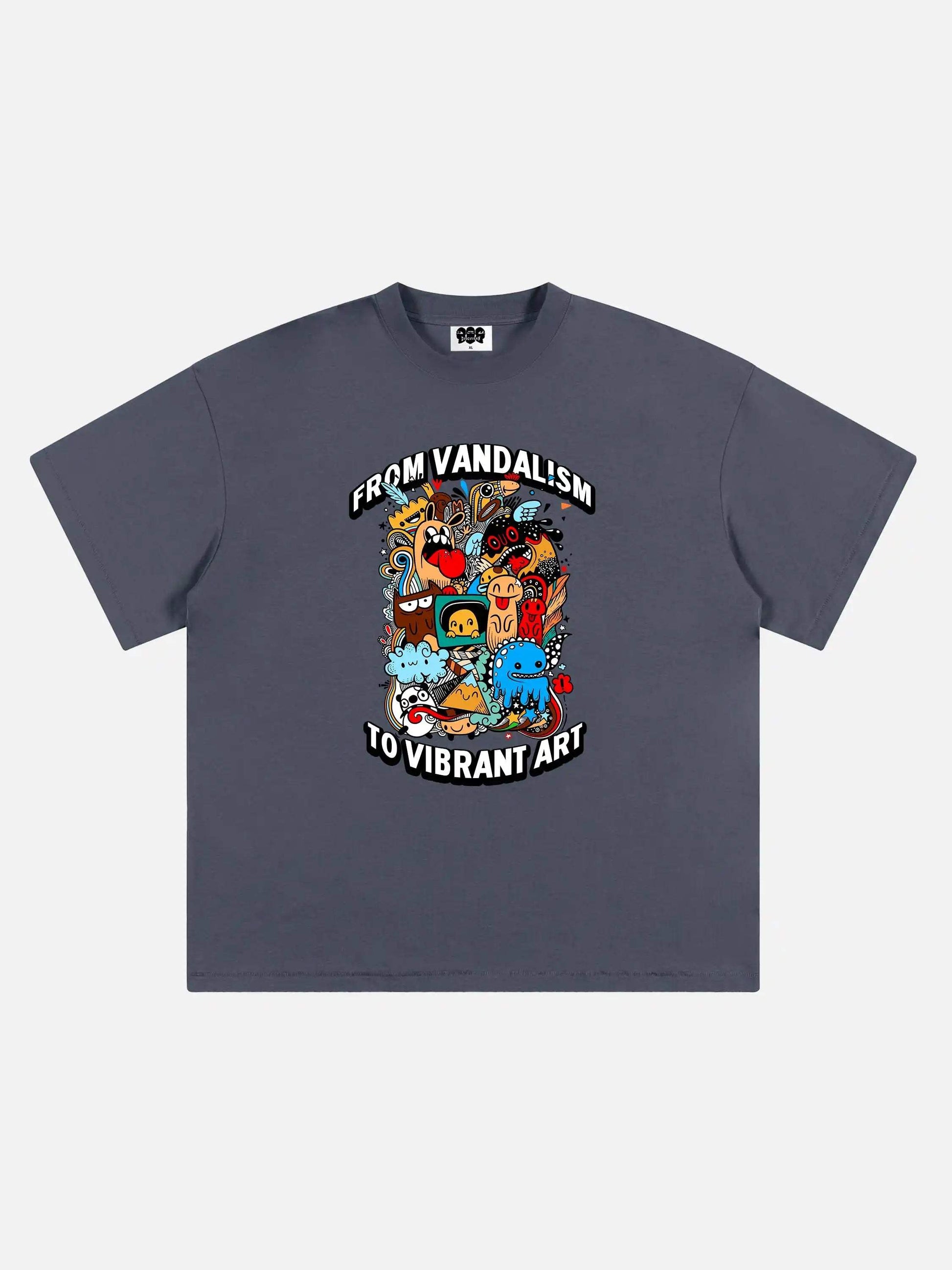 Disguisen Heavyweight Cotton Cartoon T-Shirt