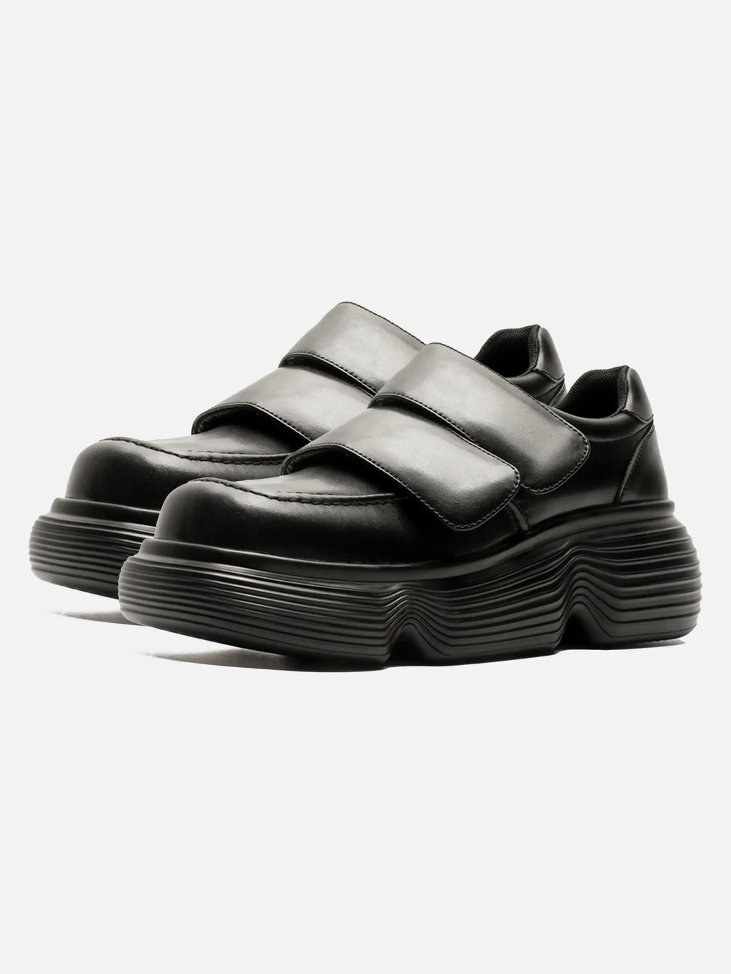 Disguisen Square Toe Paste Shoes