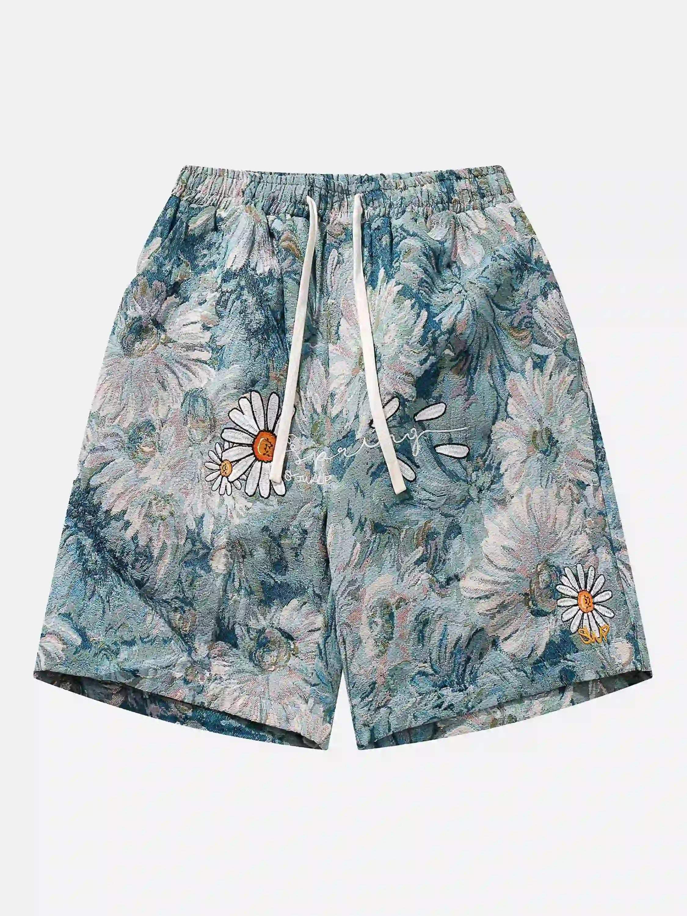 Disguisen High Street Jacquard Embroidery Shorts