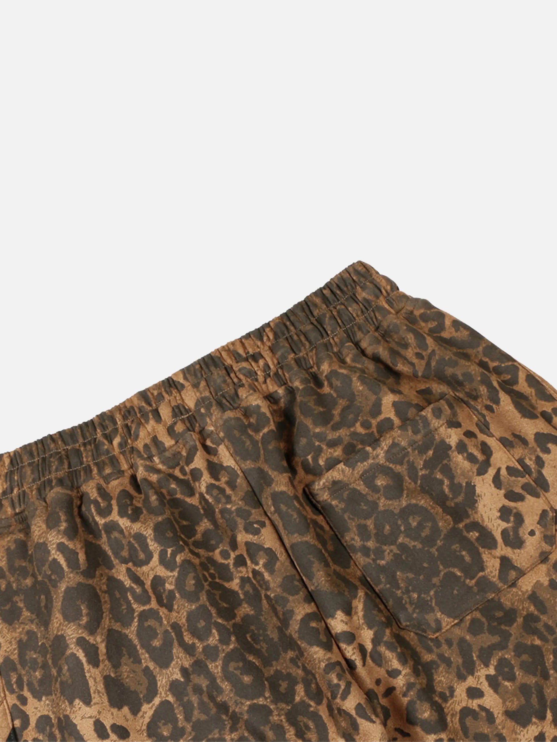 Leopard Stripe Sweatpants