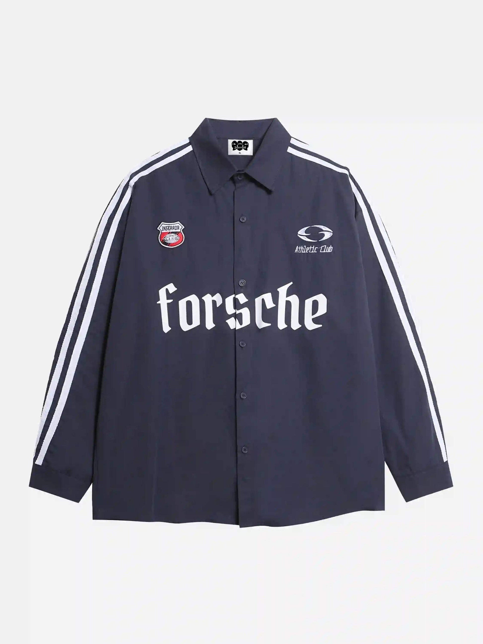 Disguisen American College Style Long Sleeve Shirt