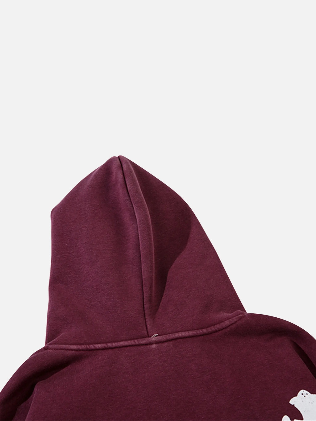 Vintage Cross Print Washed Hoodie