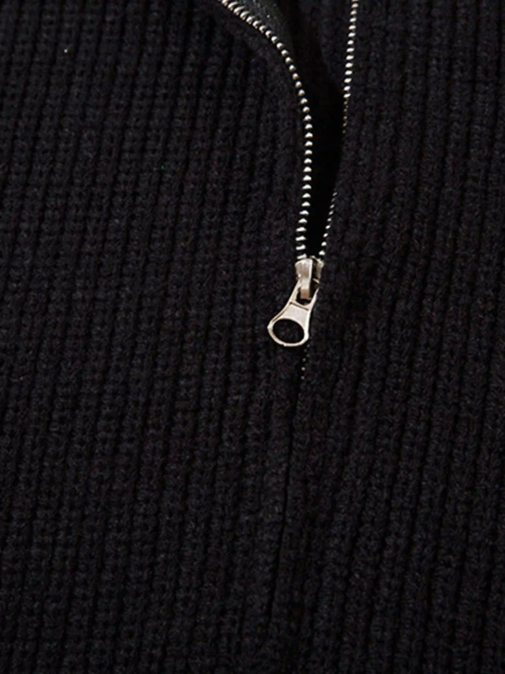 Disguisen Spider Web Stand Collar Zip-up Cardigan