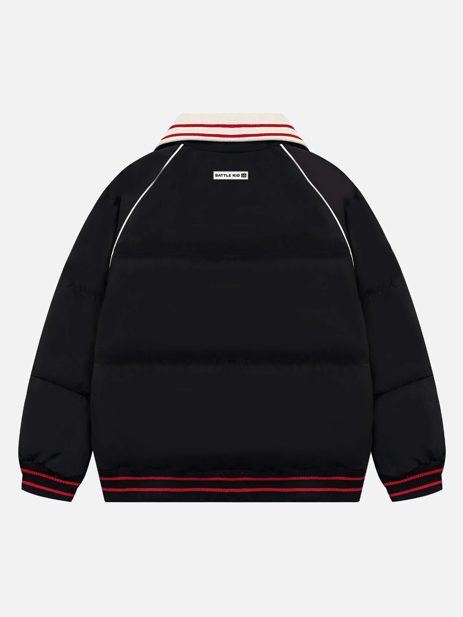 Preppy Style POLO Stand Collar Jacket