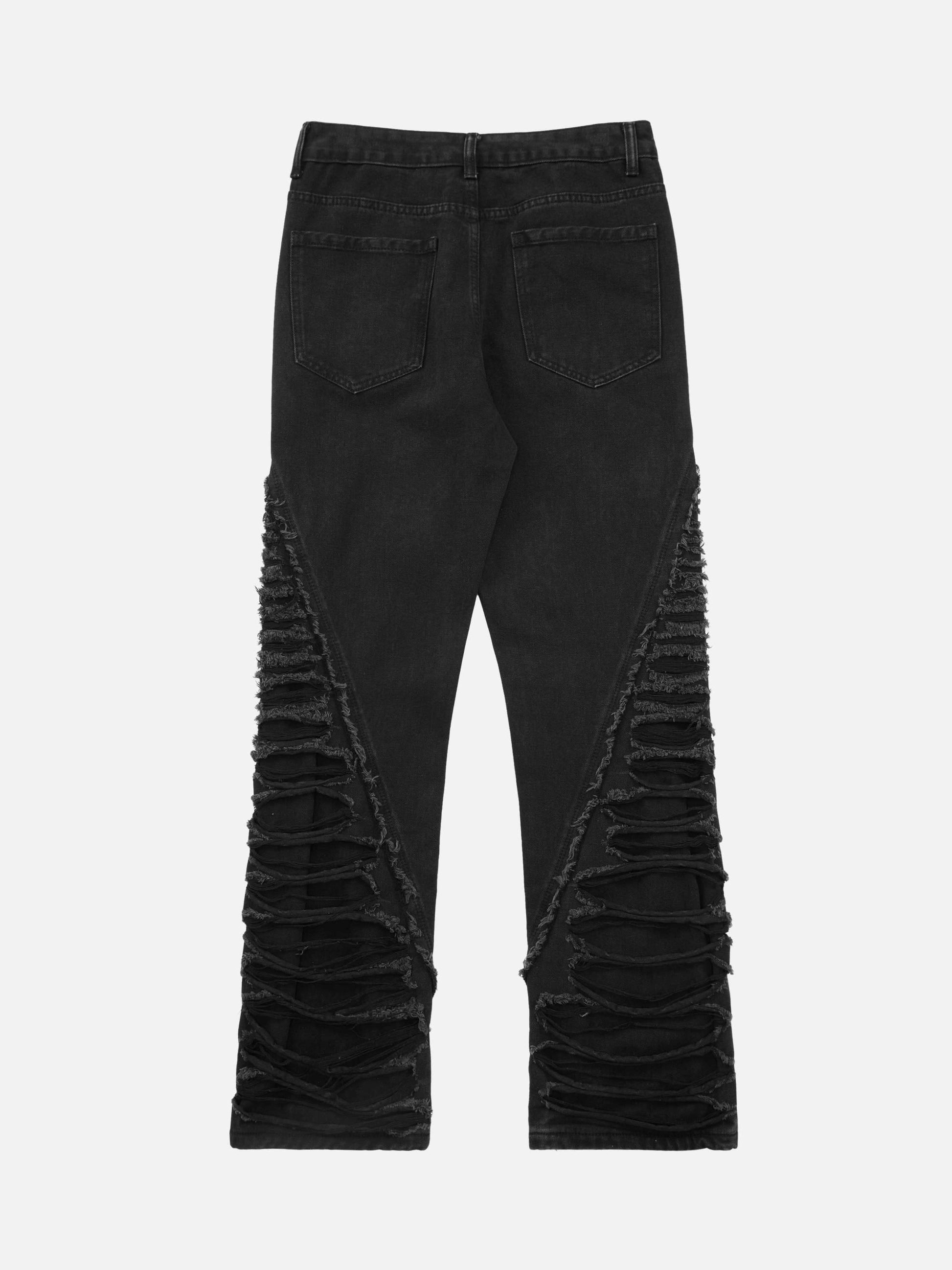 Disguisen Ripped Double Straight Jeans