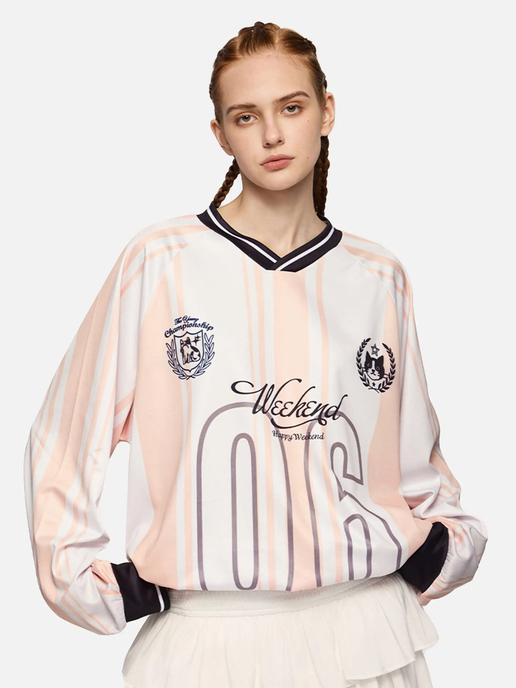 Disguisen Street Jersey No. 06 Long Sleeve T-Shirt