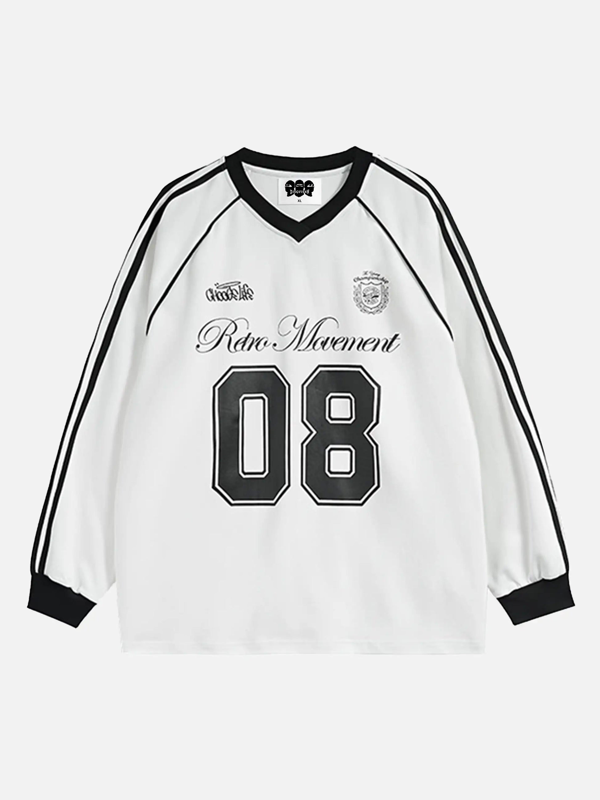 Disguisen Street American Long-Sleeved Jersey T-Shirt