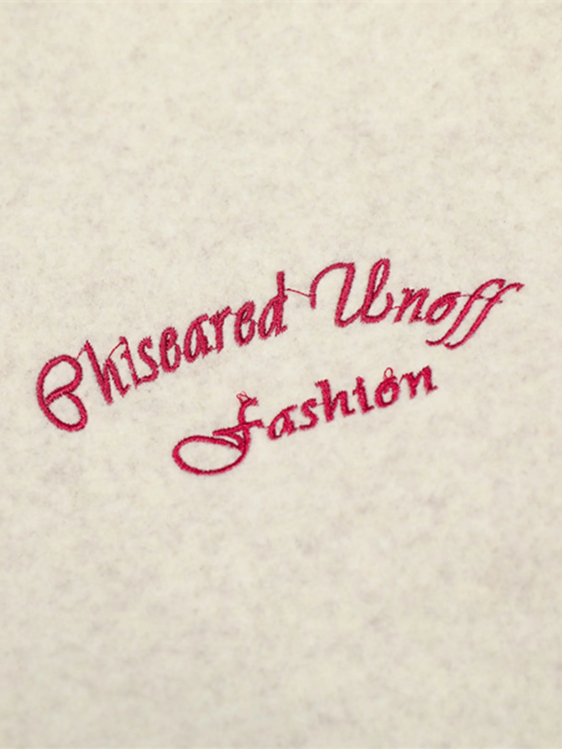 Embroidered Contrast Color Varsity Jacket