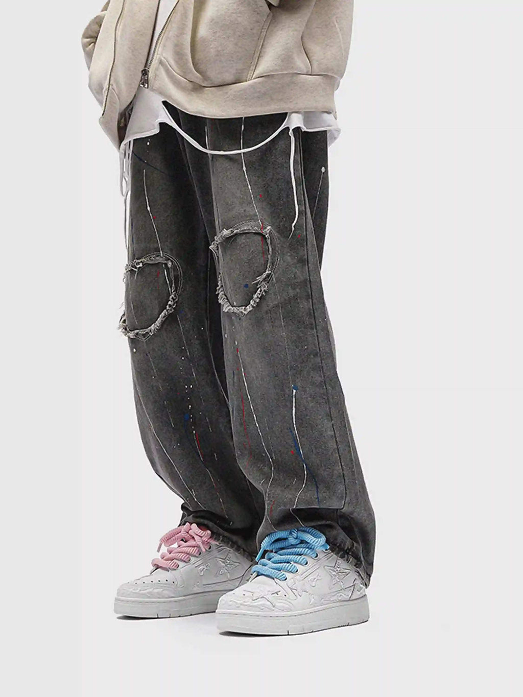 Disguisen Hip-Hop Star Embossed Sneakers