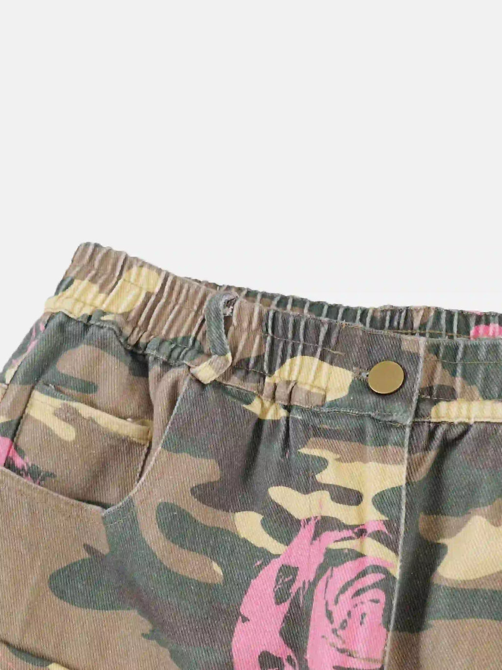Disguisen Hip-Hop Camouflage Cargo Pants with Multi-Pockets