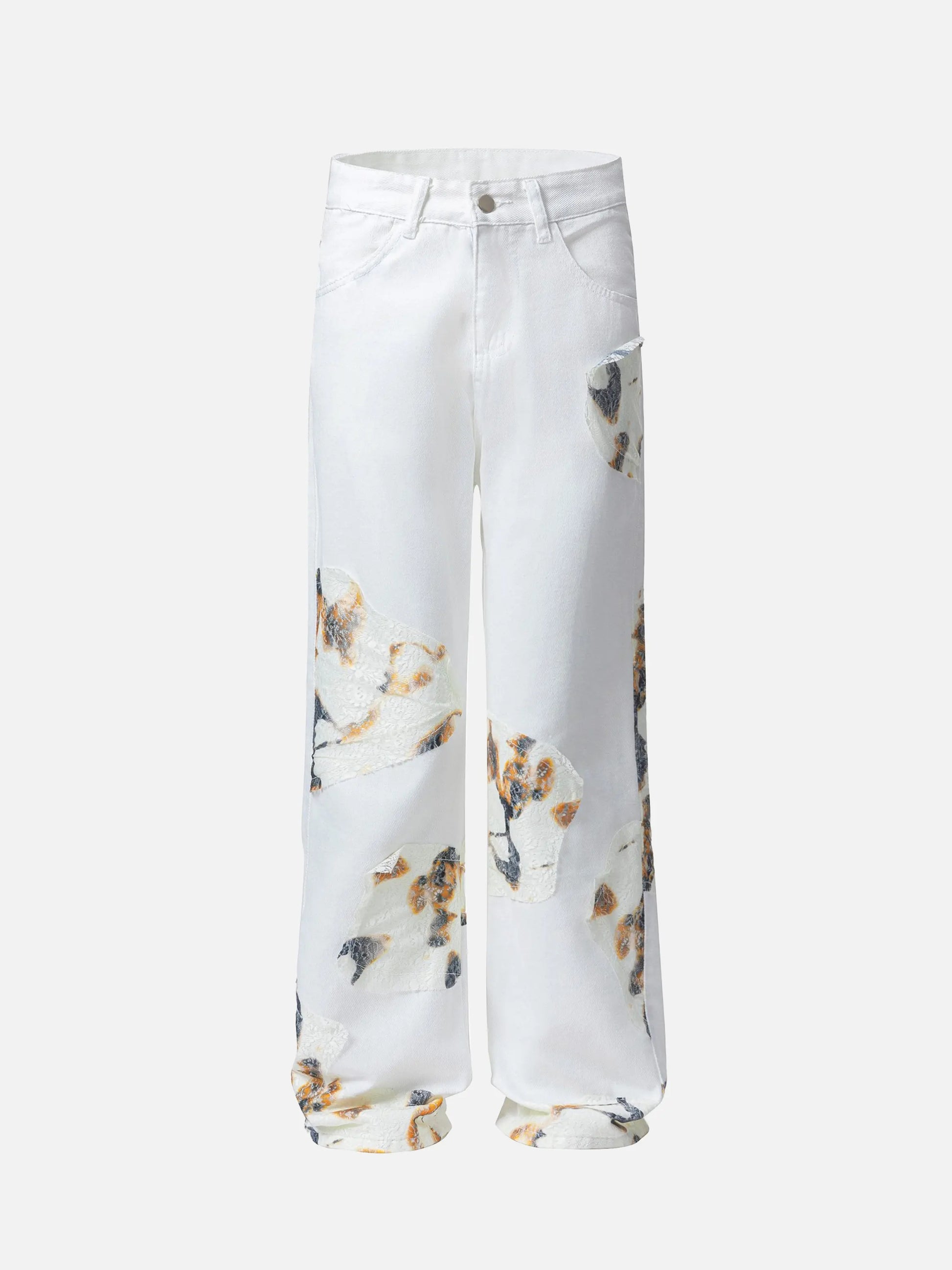 Disguisen American Street Style Patch Jeans