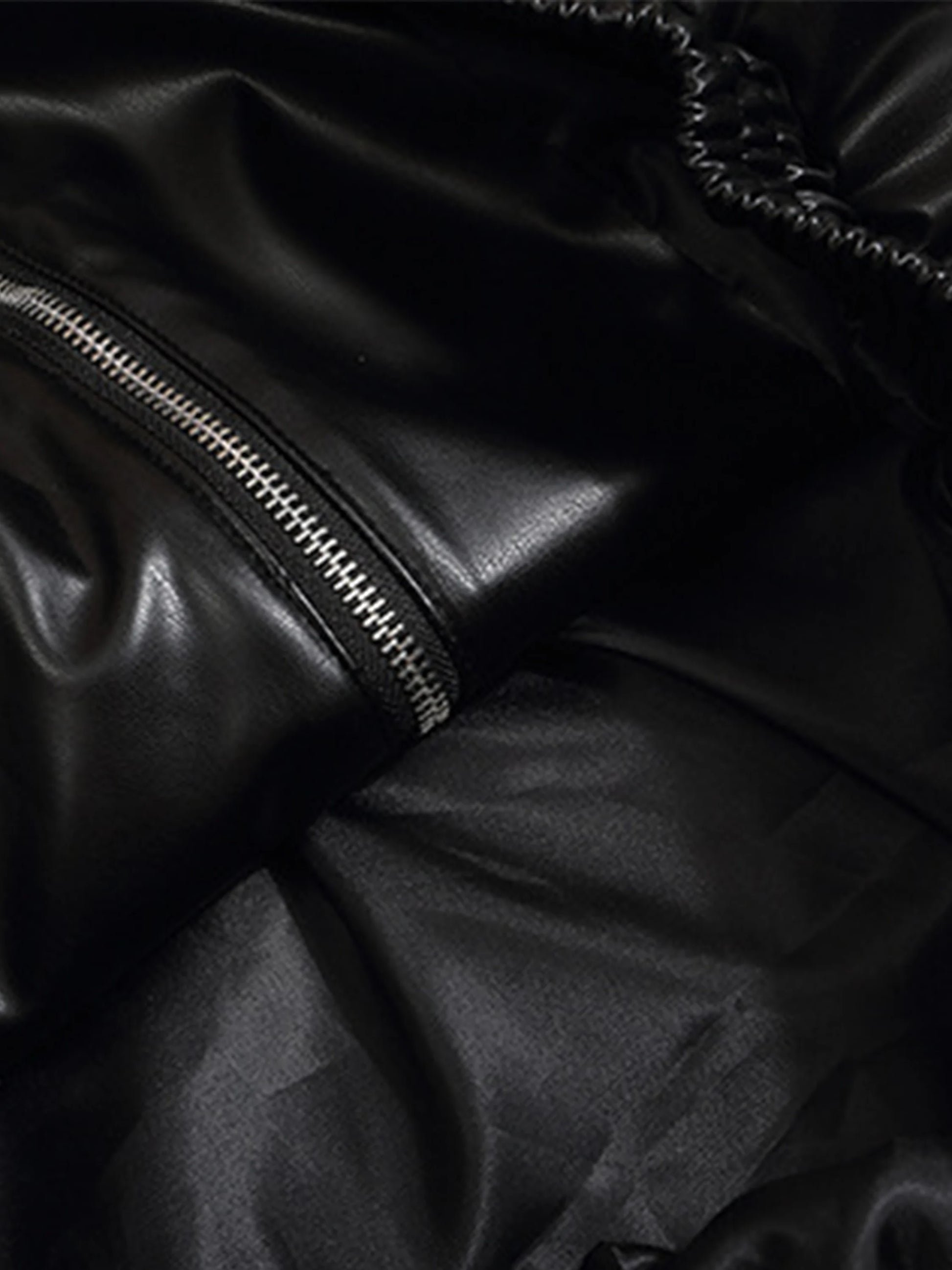 Futuristic Mecha Leather Jacket