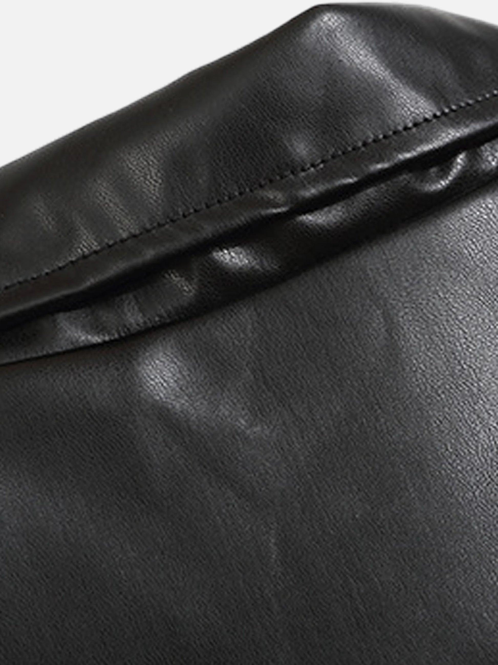 Futuristic Mecha Leather Jacket