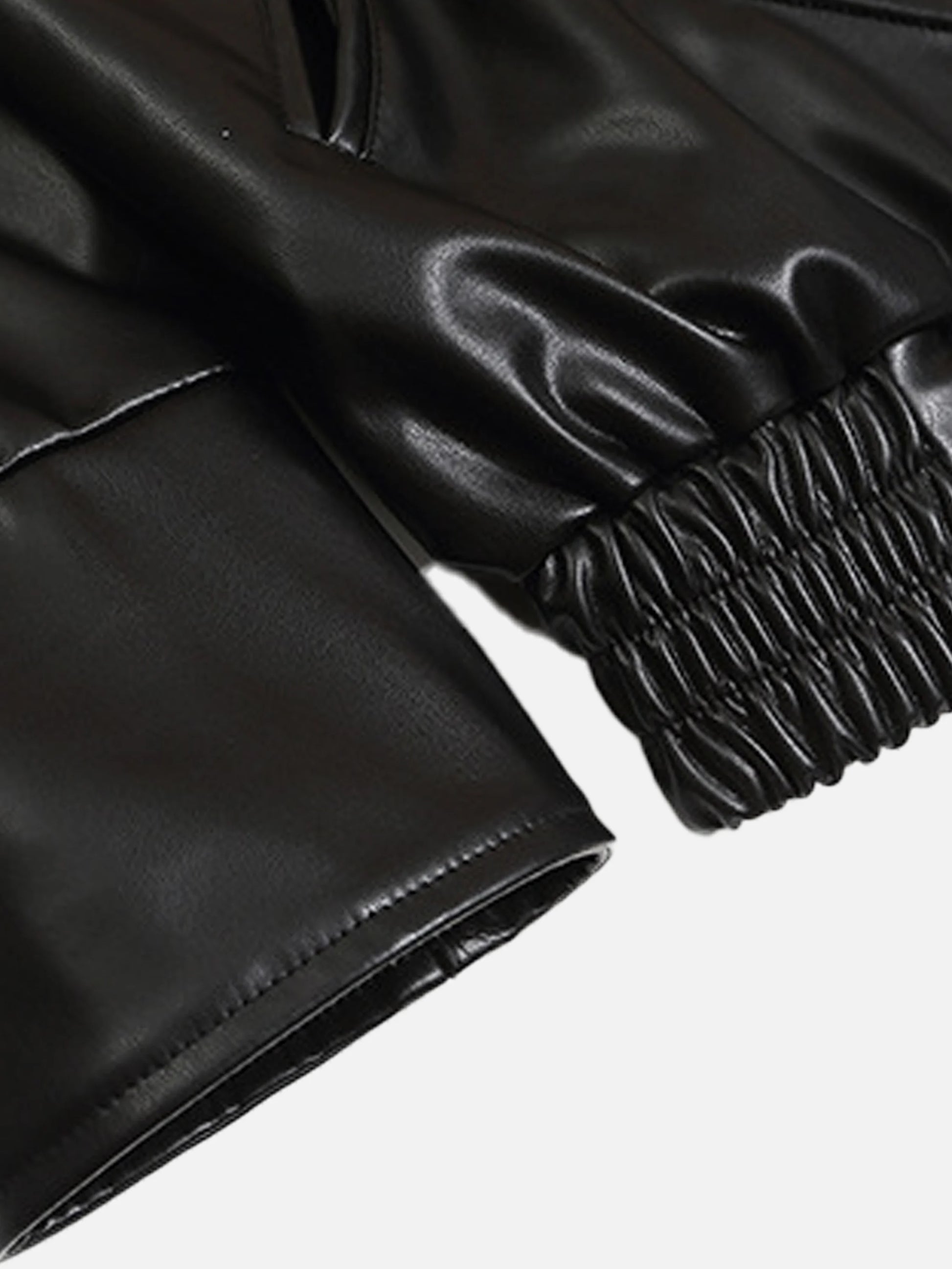 Futuristic Mecha Leather Jacket