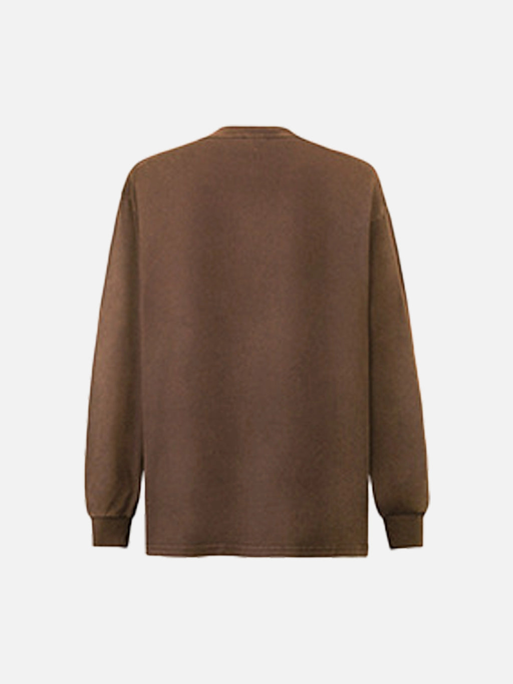 Vintage Distressed Print Long Sleeve T-shirt