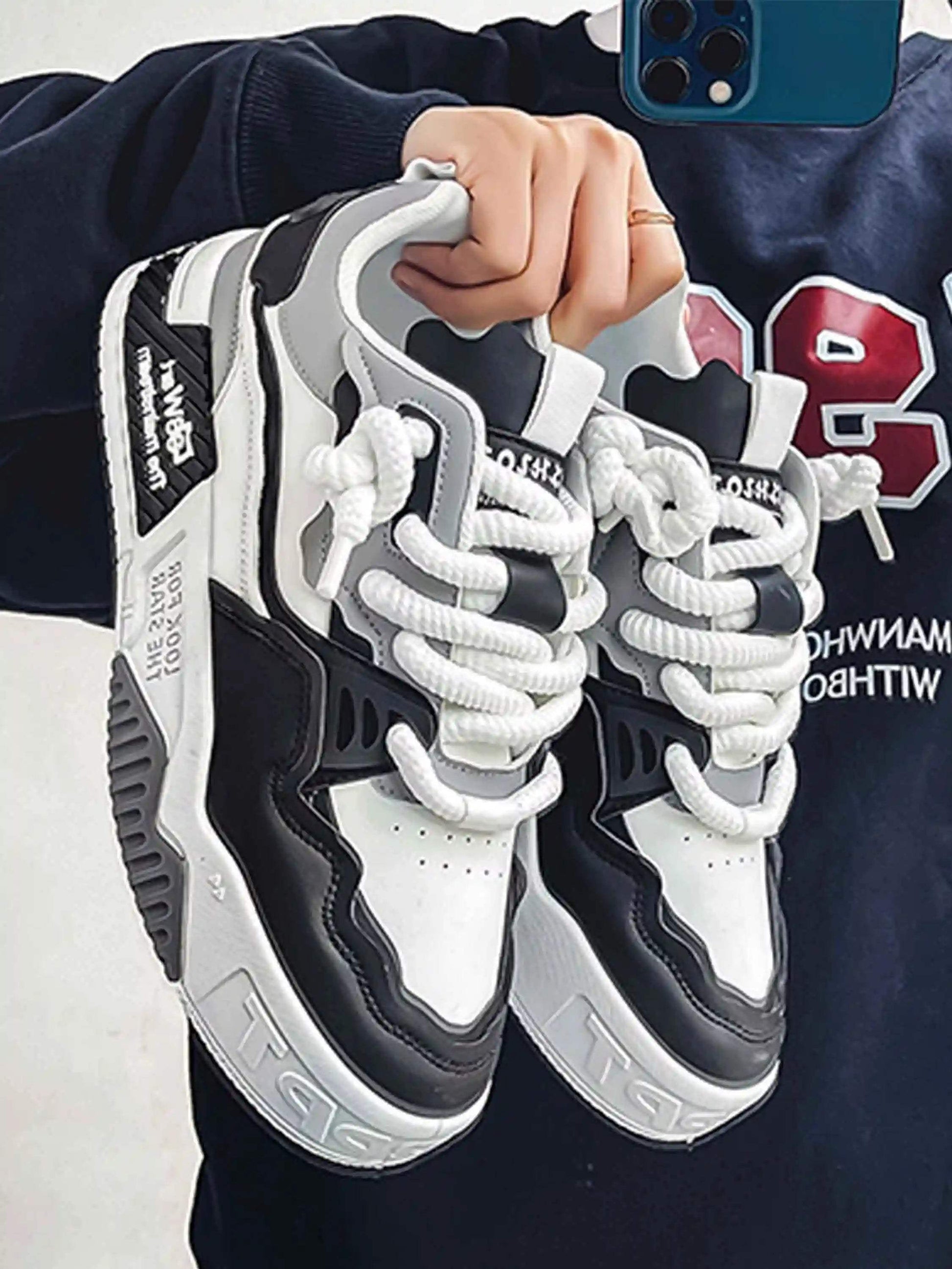 Disguisen Hip-Hop Thick-Soled Skateboard Shoes